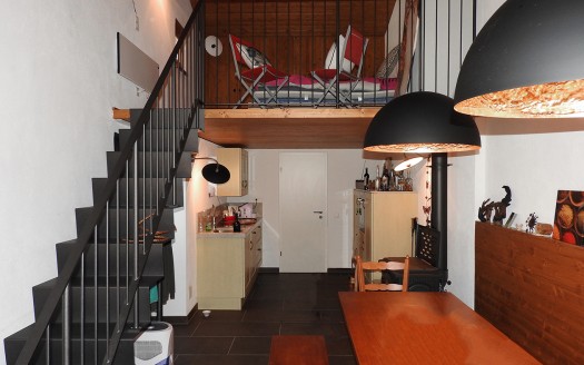 Storica cantina Ticinese con appartamento rinnovato e giardino – Rif. 323